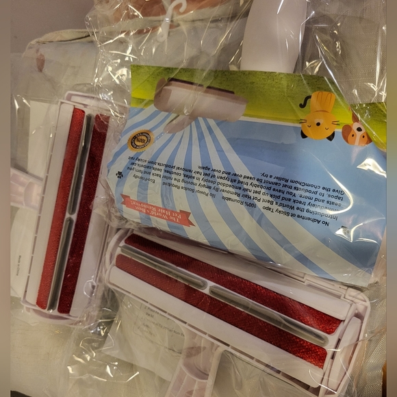 3 Pets Hair Remover Roller Dog and Cat Lint Remover, Two-Sided Brush Lint Roller - Picture 1 of 5